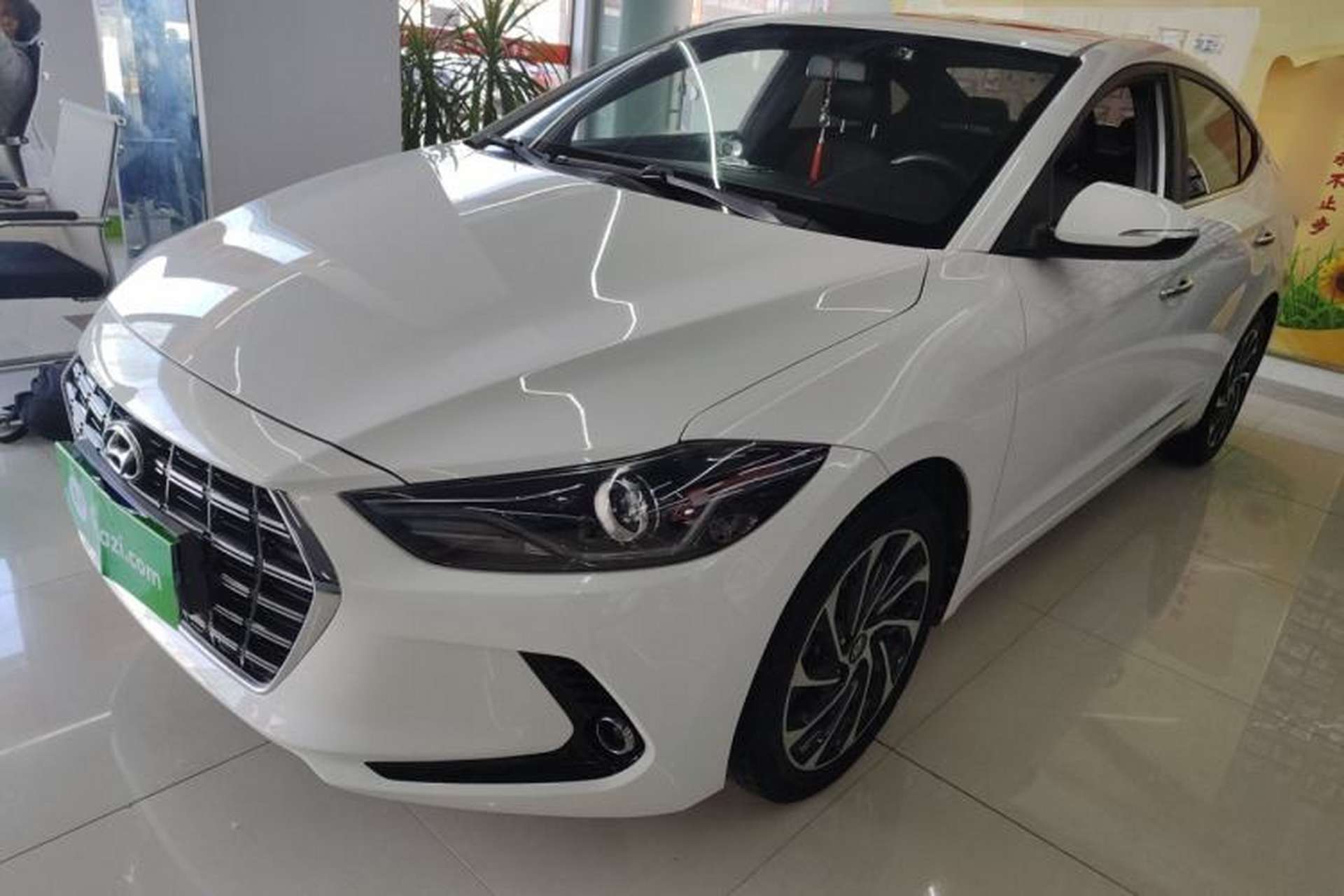 Used Hyundai Elantra (6th Generation / Lingdong) 2019 1.4T Dual-Clutch Xuan Dong · Dynamic Model Front Left 45 Deg
