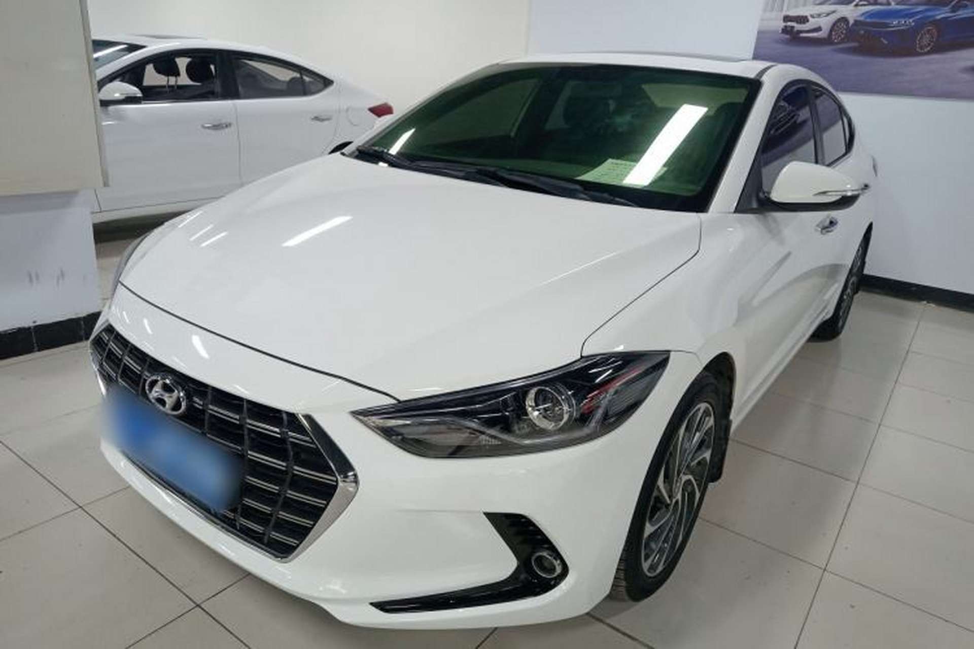 Used Hyundai Elantra (6th Generation / Lingdong) 2019 1.4T Dual-Clutch Xuan Dong · Dynamic Model Front Left 45 Deg