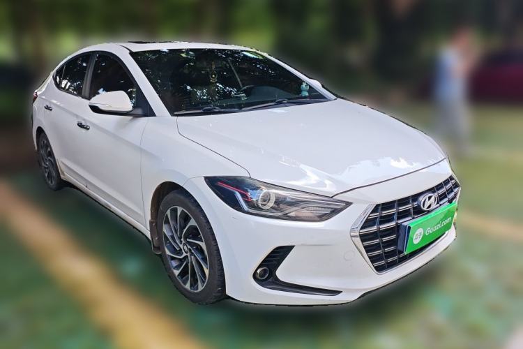 Used Hyundai Elantra (6th Generation / Lingdong) 2019 1.4T Dual-Clutch Xuan Dong · Dynamic Model Front Right 45 Deg