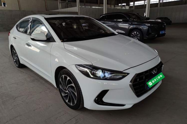 Used Hyundai Elantra (6th Generation / Lingdong) 2019 1.5L CVT ZhiXuan – Elite Version Front Right 45 Deg