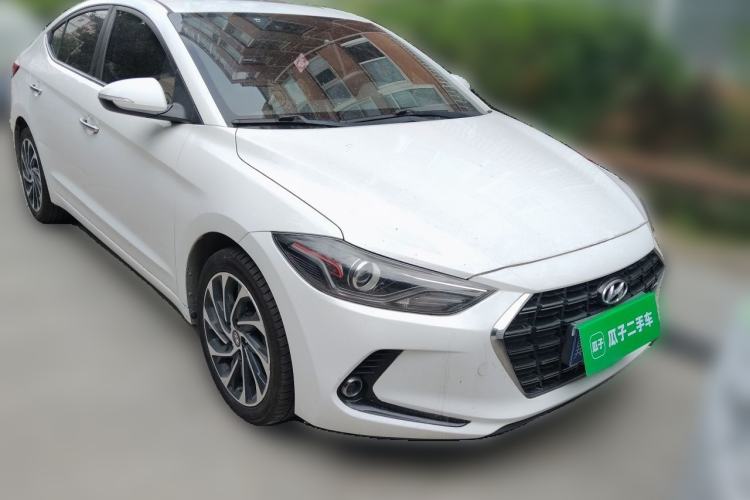 Used Hyundai Elantra (6th Generation / Lingdong) 2019 1.4T Dual-Clutch Xuan Dong · Dynamic Model Front Right 45 Deg