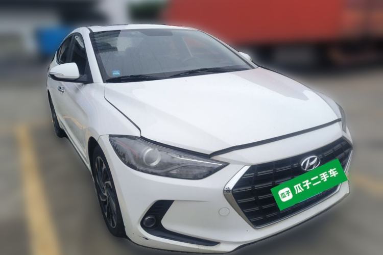 Used Hyundai Elantra (6th Generation / Lingdong) 2019 1.4T Dual-Clutch Xuan Dong · Dynamic Model Front Right 45 Deg