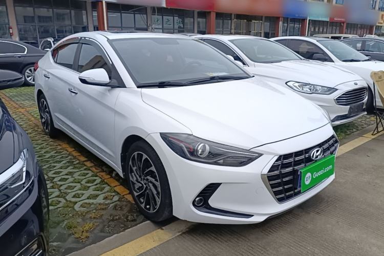 Used Hyundai Elantra (6th Generation / Lingdong) 2019 1.5L CVT ZhiXuan – Elite Version Front Right 45 Deg