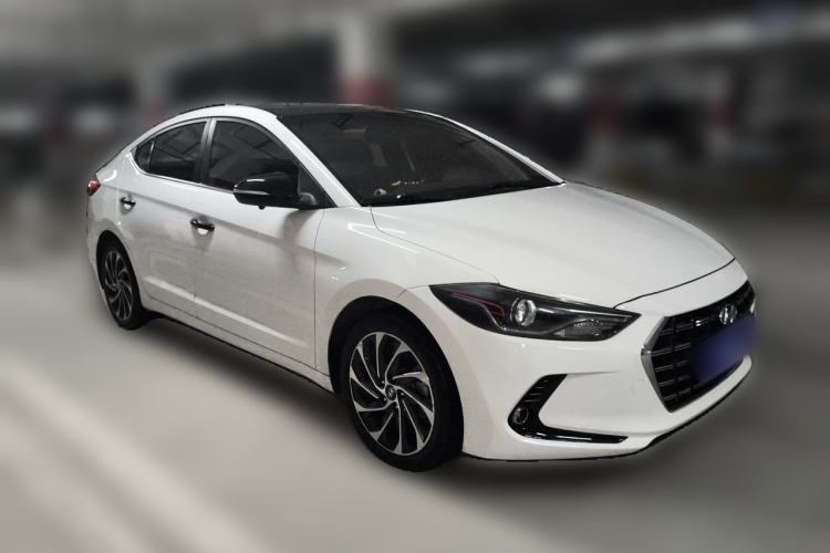 Used Hyundai Elantra (6th Generation / Lingdong) 2019 1.4T Dual-Clutch Xuan Dong · Dynamic Model Front Right 45 Deg
