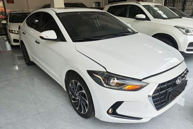 Used Hyundai Elantra (6th Generation / Lingdong) 2019 1.5L CVT ZhiXuan – Elite Version Front Right 45 Deg