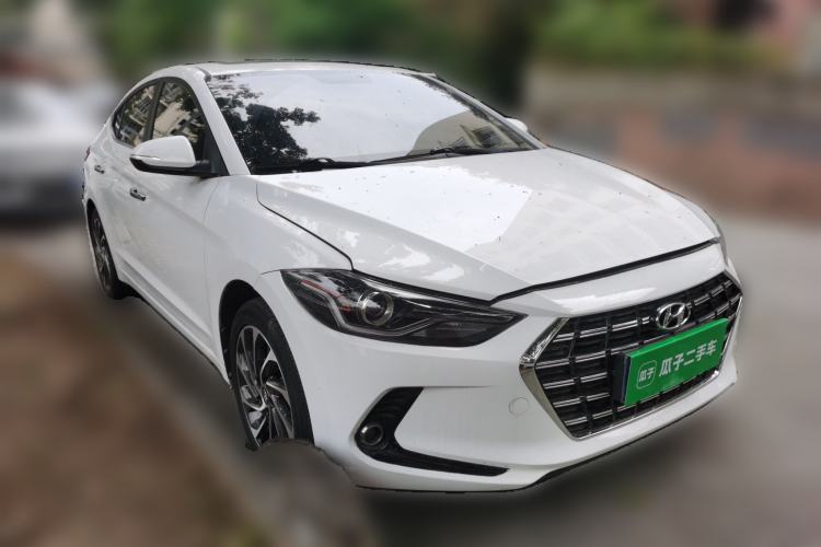 Used Hyundai Elantra (6th Generation / Lingdong) 2019 1.5L CVT ZhiXuan – Elite Version Front Right 45 Deg
