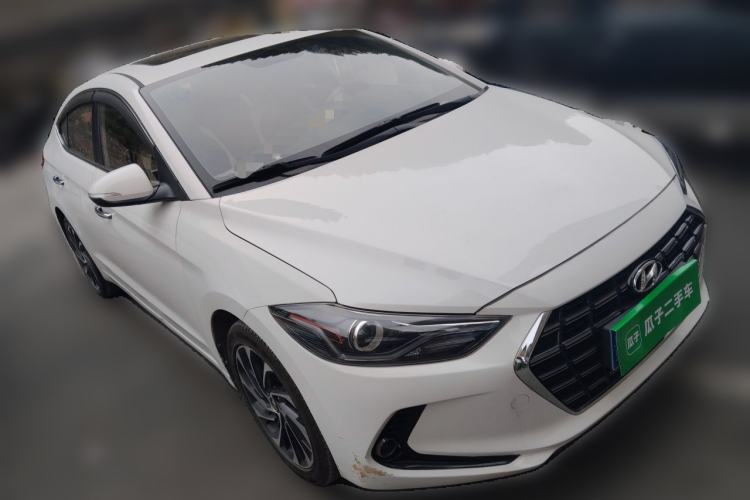 Used Hyundai Elantra (6th Generation / Lingdong) 2019 1.4T Dual-Clutch Xuan Dong · Dynamic Model Front Right 45 Deg