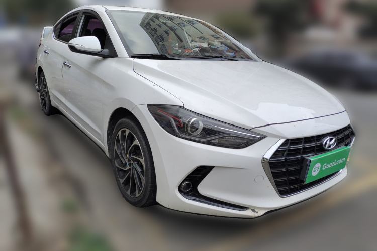 Used Hyundai Elantra (6th Generation / Lingdong) 2019 1.4T Dual-Clutch Xuan Dong · Dynamic Model Front Right 45 Deg