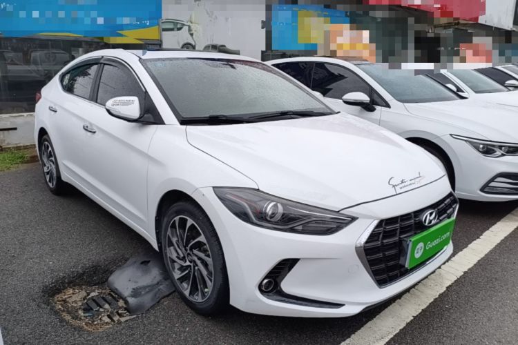 Used Hyundai Elantra (6th Generation / Lingdong) 2019 1.4T Dual-Clutch Xuan Dong · Dynamic Model Front Right 45 Deg