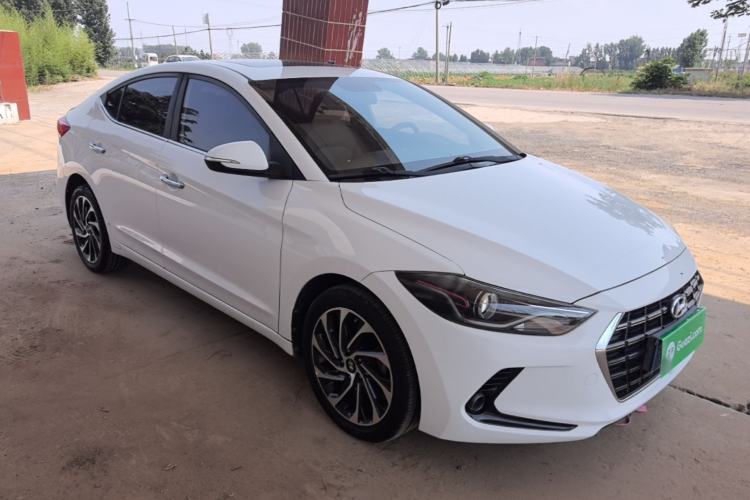 Used Hyundai Elantra (6th Generation / Lingdong) 2019 1.4T Dual-Clutch Xuan Dong · Dynamic Model Front Right 45 Deg