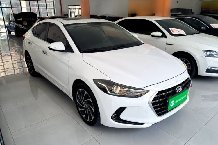 Used Hyundai Elantra (6th Generation / Lingdong) 2019 1.5L CVT ZhiXuan – Elite Version Front Right 45 Deg