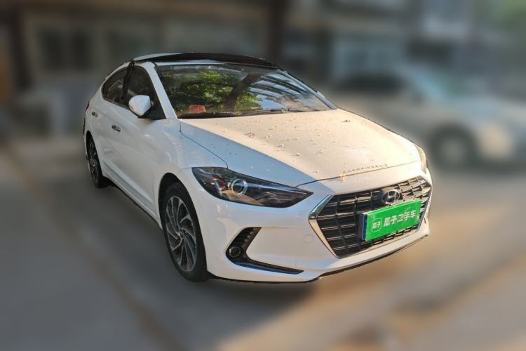 Used Hyundai Elantra (6th Generation / Lingdong) 2019 1.4T Dual-Clutch Xuan Dong · Dynamic Model Front Right 45 Deg