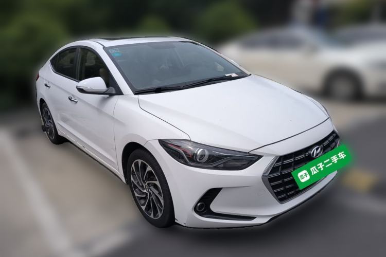 Used Hyundai Elantra (6th Generation / Lingdong) 2019 1.5L CVT ZhiXuan – Elite Version Front Right 45 Deg