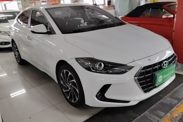 Used Hyundai Elantra (6th Generation / Lingdong) 2019 1.5L CVT ZhiXuan – Elite Version Front Right 45 Deg