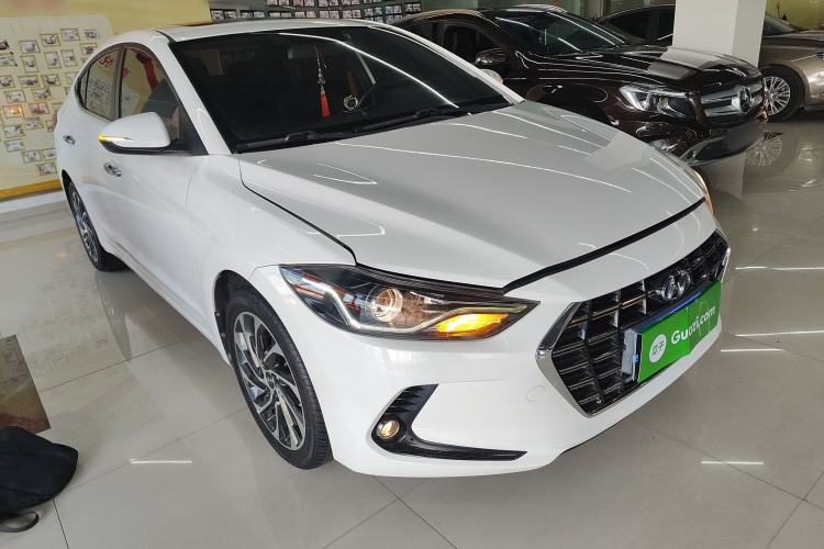Used Hyundai Elantra (6th Generation / Lingdong) 2019 1.4T Dual-Clutch Xuan Dong · Dynamic Model Front Right 45 Deg