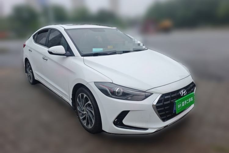 Used Hyundai Elantra (6th Generation / Lingdong) 2019 1.4T Dual-Clutch Xuan Dong · Dynamic Model Front Right 45 Deg