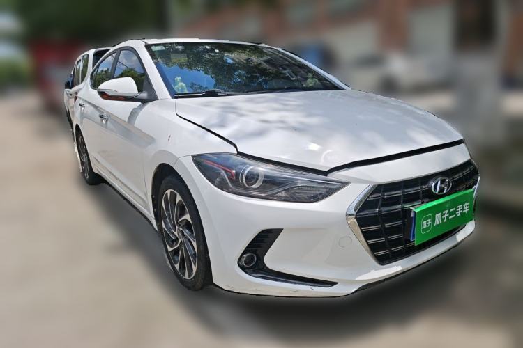 Used Hyundai Elantra (6th Generation / Lingdong) 2019 1.4T Dual-Clutch Xuan Dong · Dynamic Model Front Right 45 Deg