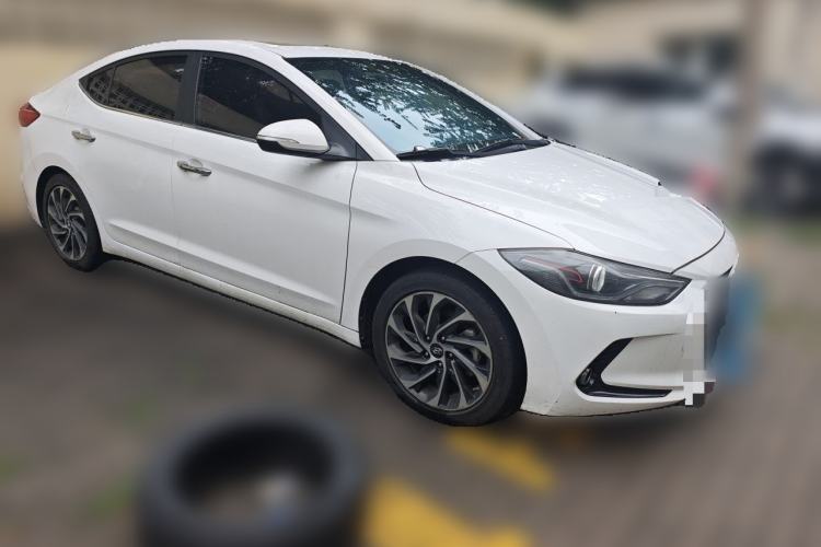 Used Hyundai Elantra (6th Generation / Lingdong) 2019 1.4T Dual-Clutch Xuan Dong · Dynamic Model Front Right 45 Deg