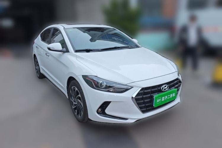 Used Hyundai Elantra (6th Generation / Lingdong) 2019 1.5L CVT ZhiXuan – Elite Version Front Right 45 Deg