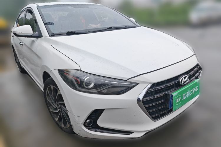 Used Hyundai Elantra (6th Generation / Lingdong) 2019 1.4T Dual-Clutch Xuan Dong · Dynamic Model Front Right 45 Deg