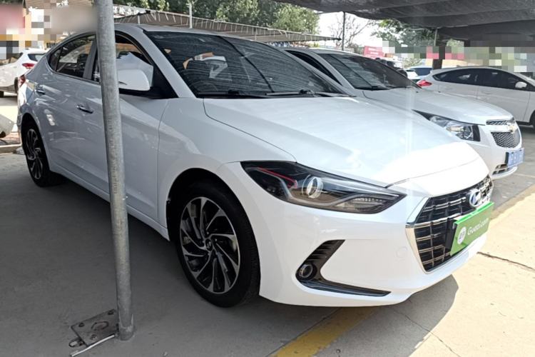 Used Hyundai Elantra (6th Generation / Lingdong) 2019 1.4T Dual-Clutch Xuan Dong · Dynamic Model Front Right 45 Deg