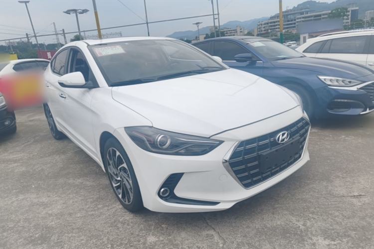 Used Hyundai Elantra (6th Generation / Lingdong) 2019 1.5L CVT ZhiXuan – Elite Version Front Right 45 Deg