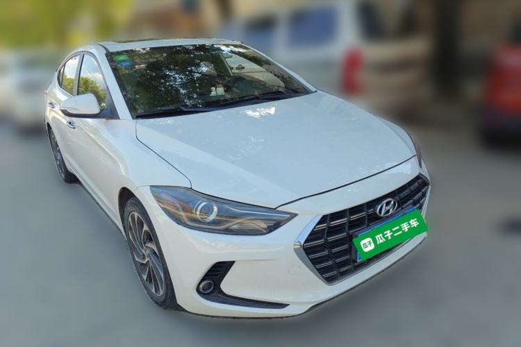 Used Hyundai Elantra (6th Generation / Lingdong) 2019 1.4T Dual-Clutch Xuan Dong · Dynamic Model Front Right 45 Deg