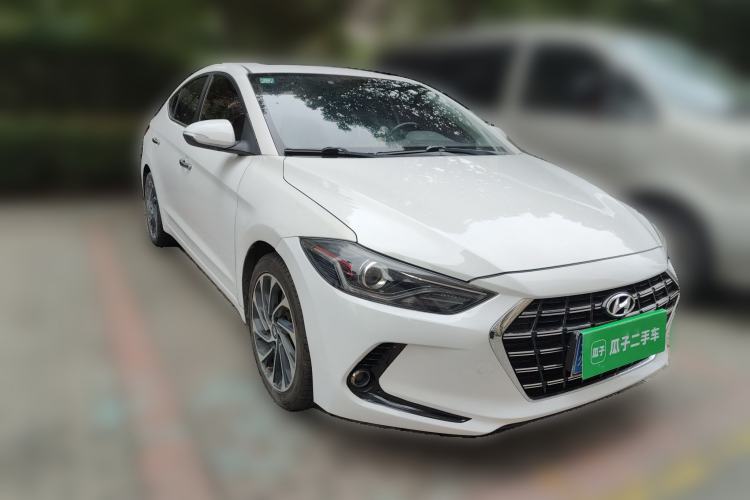 Used Hyundai Elantra (6th Generation / Lingdong) 2019 1.5L CVT ZhiXuan – Elite Version Front Right 45 Deg
