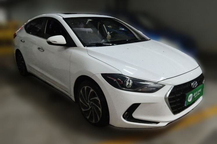 Used Hyundai Elantra (6th Generation / Lingdong) 2019 1.4T Dual-Clutch Xuan Dong · Dynamic Model Front Right 45 Deg