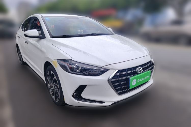 Used Hyundai Elantra (6th Generation / Lingdong) 2019 1.4T Dual-Clutch Xuan Dong · Dynamic Model Front Right 45 Deg