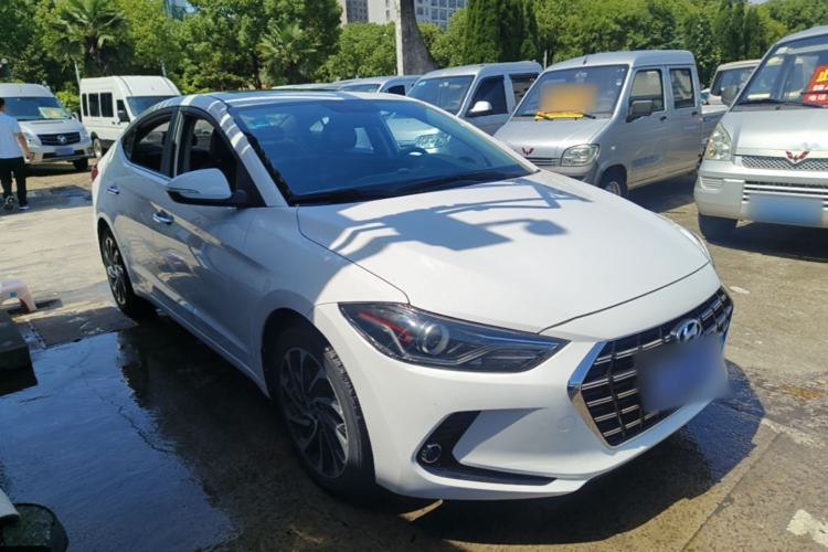 Used Hyundai Elantra (6th Generation / Lingdong) 2019 1.5L CVT ZhiXuan – Elite Version Front Right 45 Deg