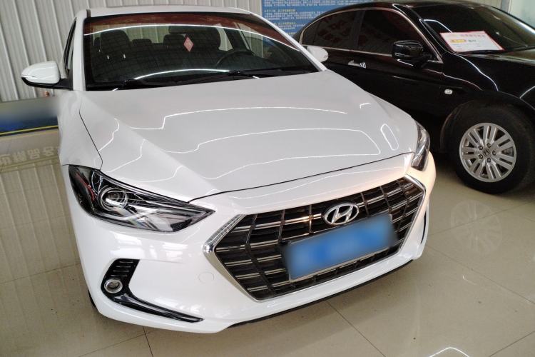 Used Hyundai Elantra (6th Generation / Lingdong) 2019 1.4T Dual-Clutch Xuan Dong · Dynamic Model Front Right 45 Deg