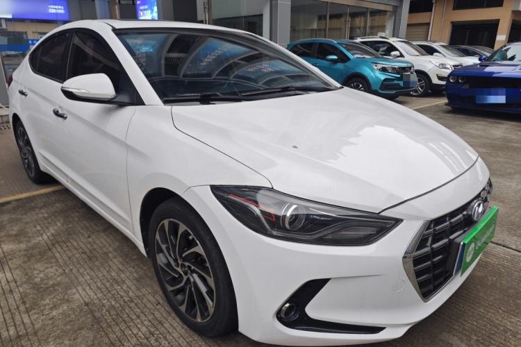 Used Hyundai Elantra (6th Generation / Lingdong) 2019 1.5L CVT ZhiXuan – Elite Version Front Right 45 Deg