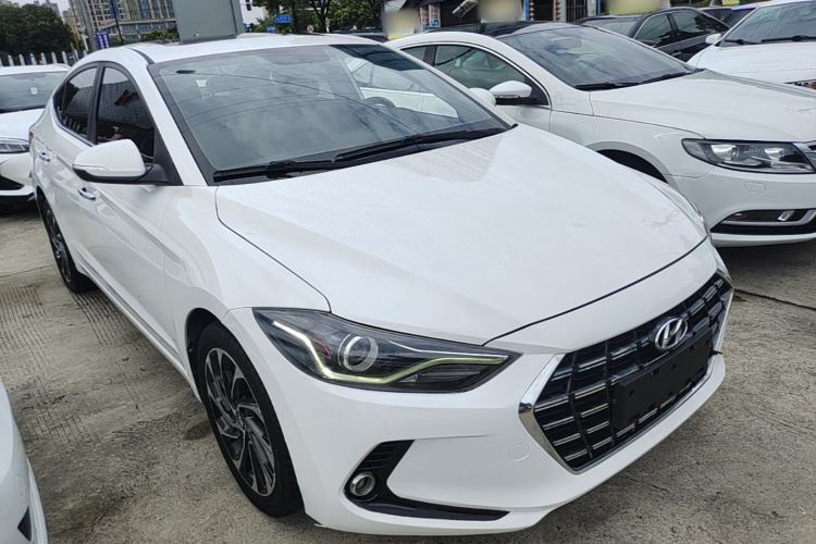 Used Hyundai Elantra (6th Generation / Lingdong) 2019 1.4T Dual-Clutch Xuan Dong · Dynamic Model Front Right 45 Deg