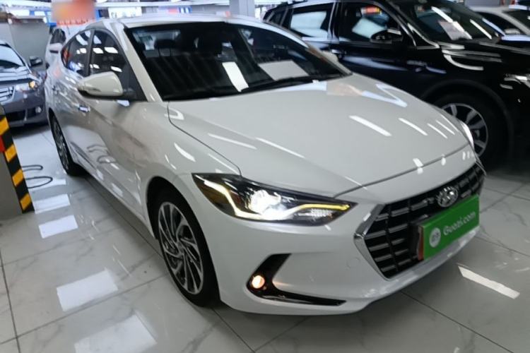 Used Hyundai Elantra (6th Generation / Lingdong) 2019 1.4T Dual-Clutch Xuan Dong · Dynamic Model Front Right 45 Deg