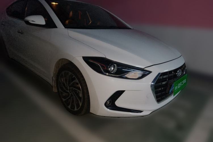 Used Hyundai Elantra (6th Generation / Lingdong) 2019 1.4T Dual-Clutch Xuan Dong · Dynamic Model Front Right 45 Deg