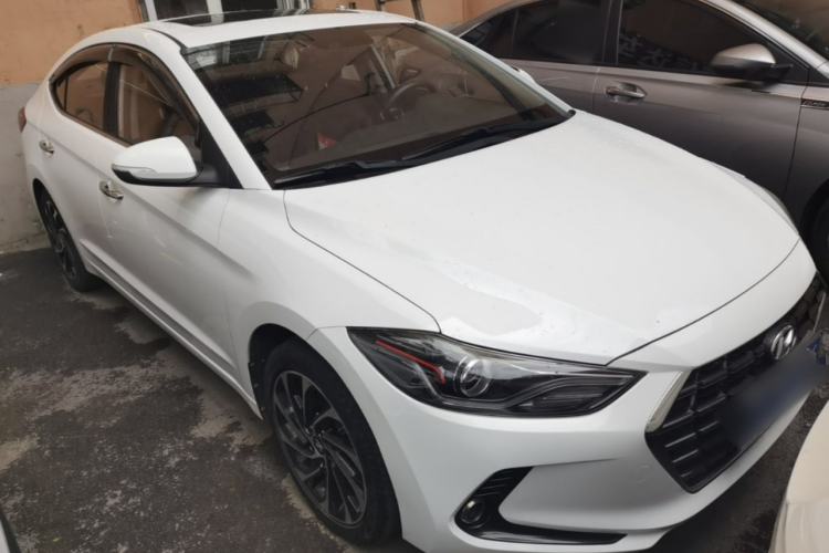 Used Hyundai Elantra (6th Generation / Lingdong) 2019 1.5L CVT ZhiXuan – Elite Version Front Right 45 Deg