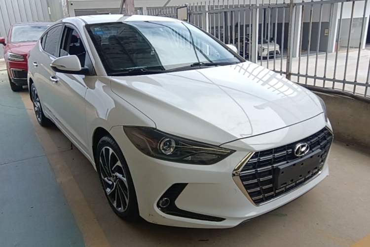 Used Hyundai Elantra (6th Generation / Lingdong) 2019 1.5L CVT ZhiXuan – Elite Version Front Right 45 Deg