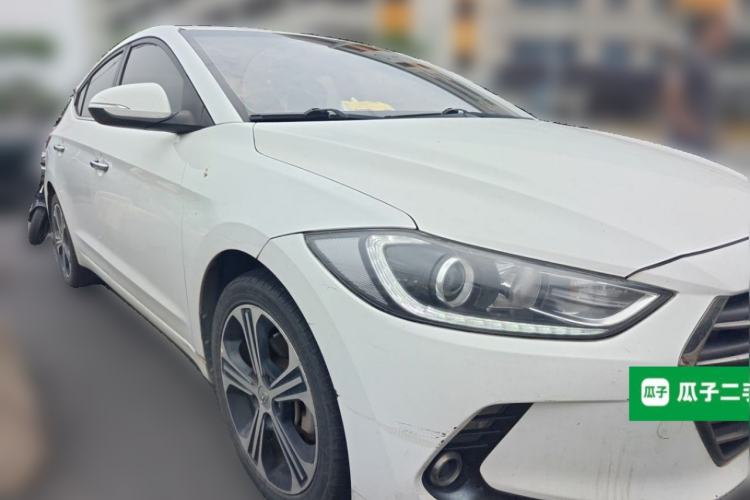 Used Hyundai Elantra (6th Generation / Lingdong) 2019 1.4T Dual-Clutch Xuan Dong · Dynamic Model Front Right 45 Deg