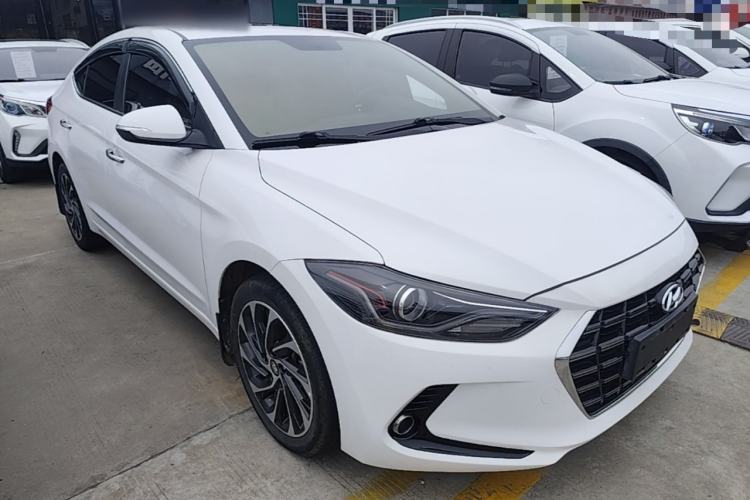 Used Hyundai Elantra (6th Generation / Lingdong) 2019 1.4T Dual-Clutch Xuan Dong · Dynamic Model Front Right 45 Deg