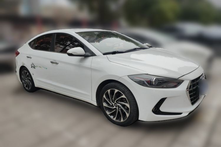 Used Hyundai Elantra (6th Generation / Lingdong) 2019 1.4T Dual-Clutch Xuan Dong · Dynamic Model Front Right 45 Deg