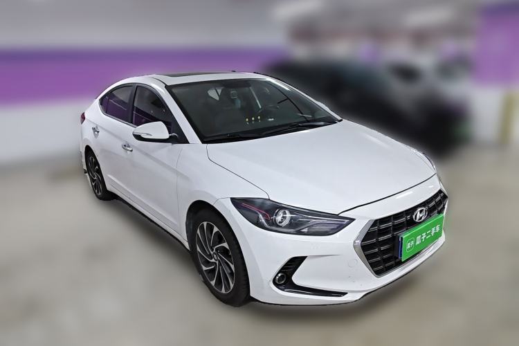 Used Hyundai Elantra (6th Generation / Lingdong) 2019 1.4T Dual-Clutch Xuan Dong · Dynamic Model Front Right 45 Deg