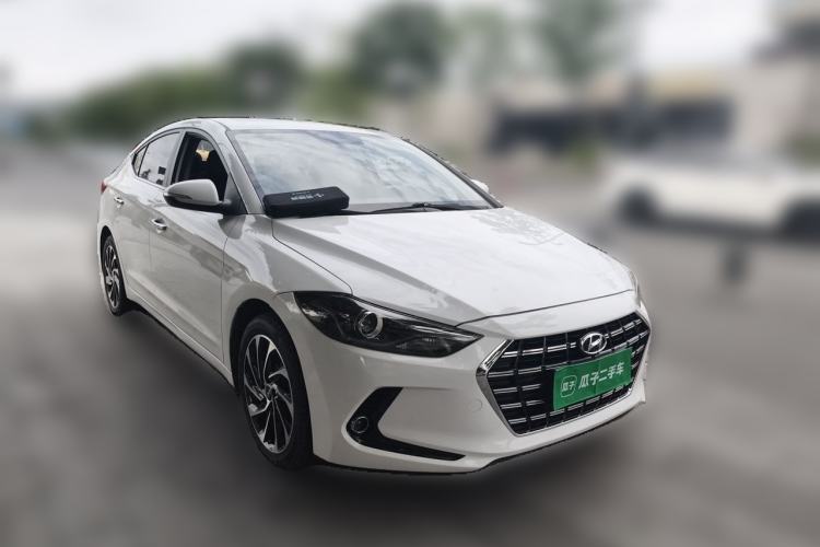 Used Hyundai Elantra (6th Generation / Lingdong) 2019 1.5L CVT ZhiXuan – Elite Version Front Right 45 Deg