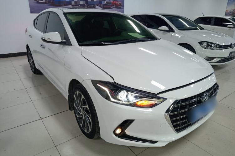 Used Hyundai Elantra (6th Generation / Lingdong) 2019 1.4T Dual-Clutch Xuan Dong · Dynamic Model Front Right 45 Deg
