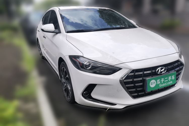 Used Hyundai Elantra (6th Generation / Lingdong) 2019 1.5L CVT ZhiXuan – Elite Version Front Right 45 Deg