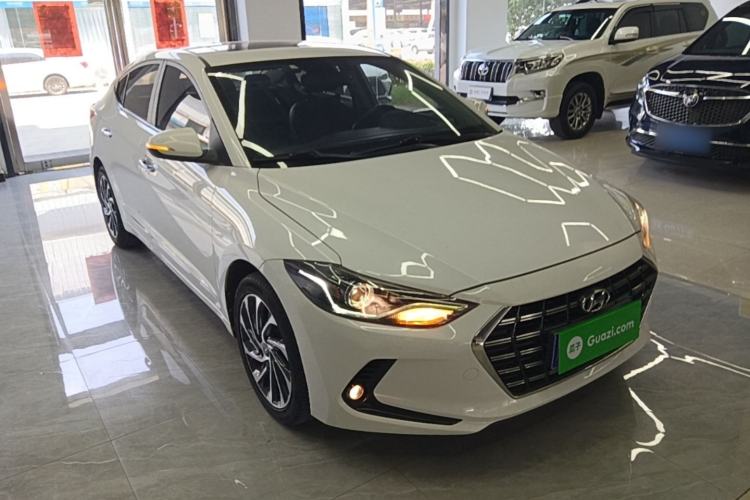 Used Hyundai Elantra (6th Generation / Lingdong) 2019 1.5L CVT ZhiXuan – Elite Version Front Right 45 Deg