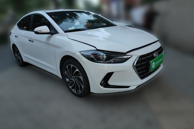 Used Hyundai Elantra (6th Generation / Lingdong) 2019 1.4T Dual-Clutch Xuan Dong · Dynamic Model Front Right 45 Deg