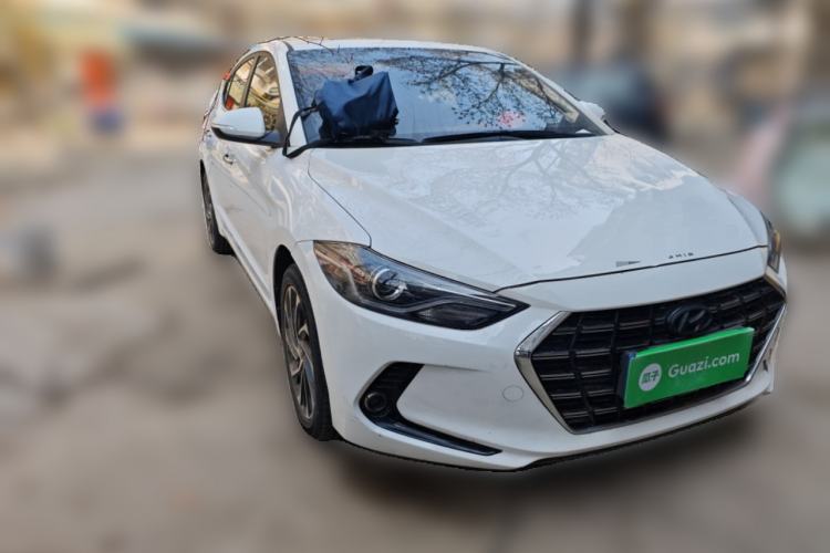 Used Hyundai Elantra (6th Generation / Lingdong) 2019 1.4T Dual-Clutch Xuan Dong · Dynamic Model Front Right 45 Deg