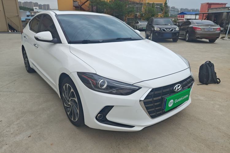 Used Hyundai Elantra (6th Generation / Lingdong) 2019 1.4T Dual-Clutch Xuan Dong · Dynamic Model Front Right 45 Deg