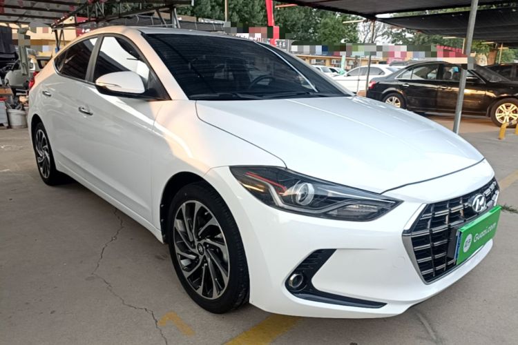 Used Hyundai Elantra (6th Generation / Lingdong) 2019 1.4T Dual-Clutch Xuan Dong · Dynamic Model Front Right 45 Deg